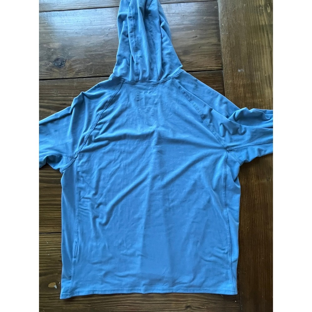 The North Face Womens FlashDry-XD Long Sleeve Sun Hoodie Blue Large NF0A3V1A - Picture 7 of 7